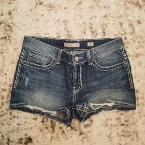 BKE denim shorts